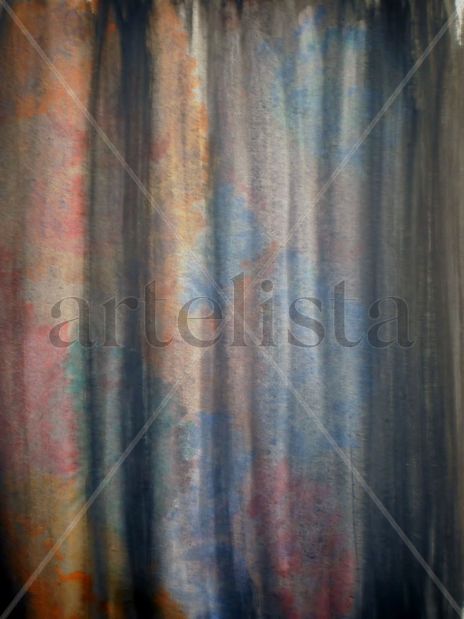 Tela roja y azul