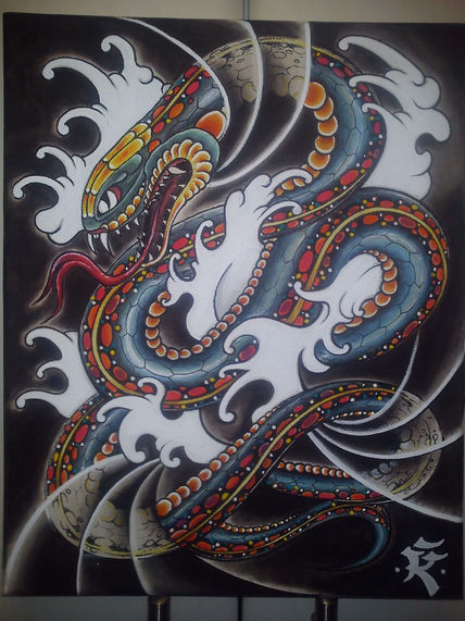 Old School Snake...