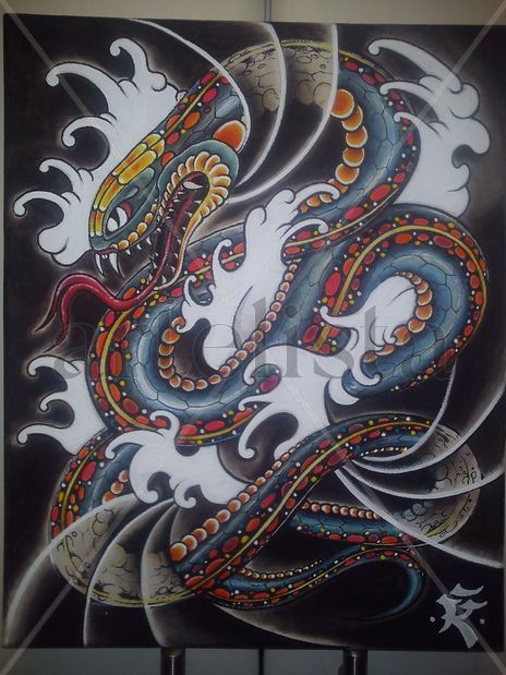 Old School Snake...