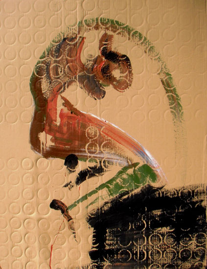 Movimiento vendida Mixed media Others Nude Paintings