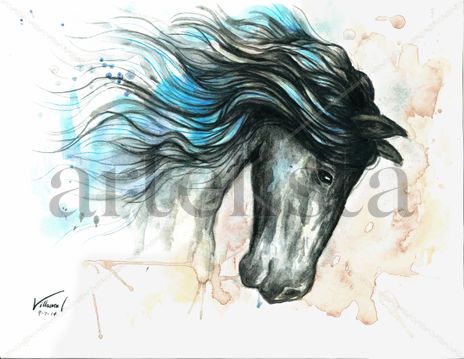 Friesian azul 2