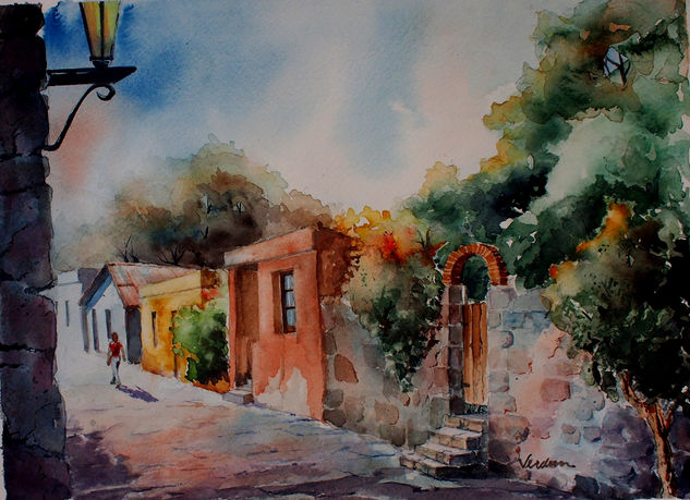 "Colonia 1" Watercolour Paper Landscaping