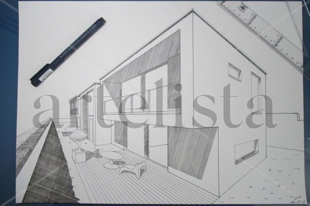 Diseño casa moderna Tinta