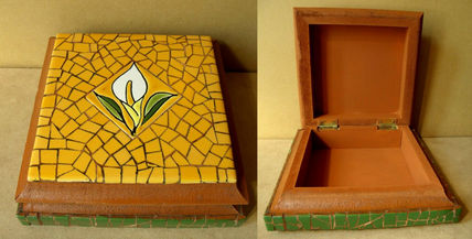 Caja mosaico cala