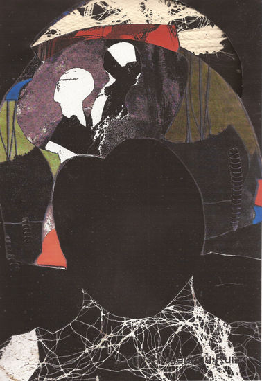 Geisha negra Monoprint