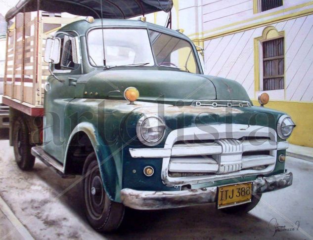 Chorizo truck. Oil Panel Others