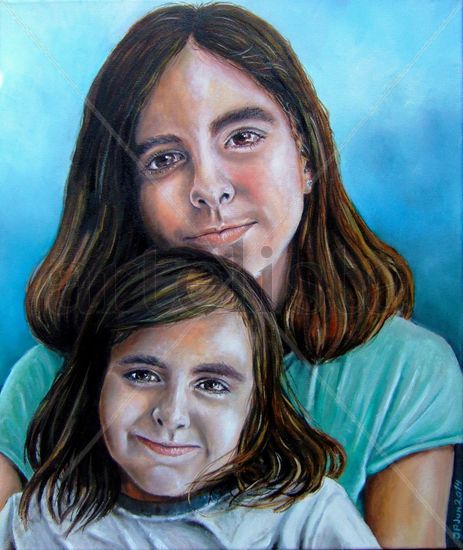 Retratos Oil Canvas Portrait