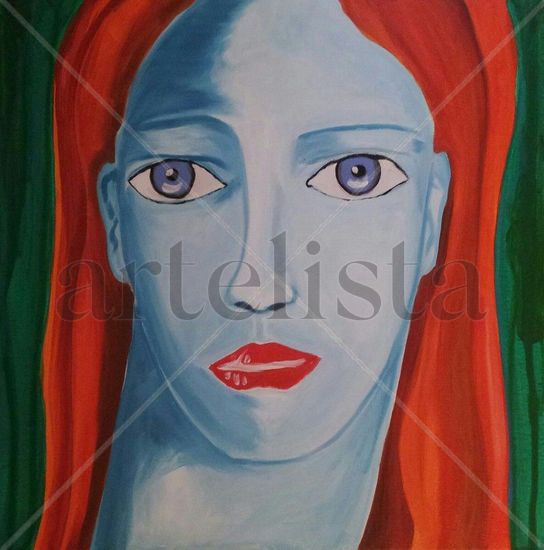 Diana Oil Canvas Portrait