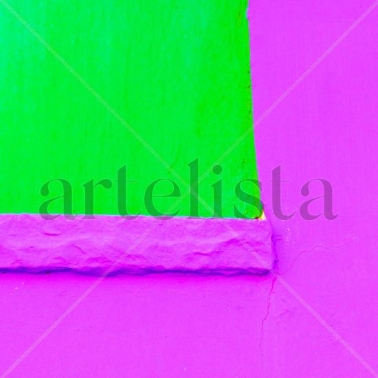 Verde y Violeta Conceptual/Abstract Color (Digital)