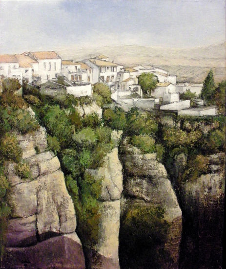 Ronda-Málaga Oil Canvas Landscaping