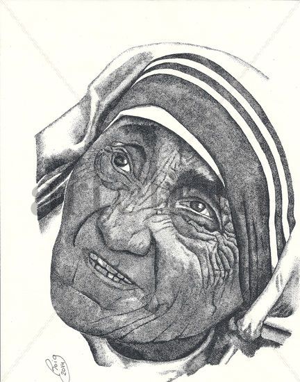 MADRE TERESA DE CALCUTA Ink