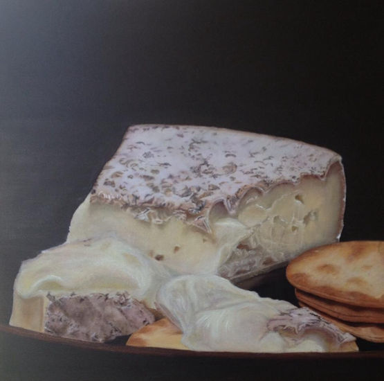 Brie Óleo Lienzo Otros