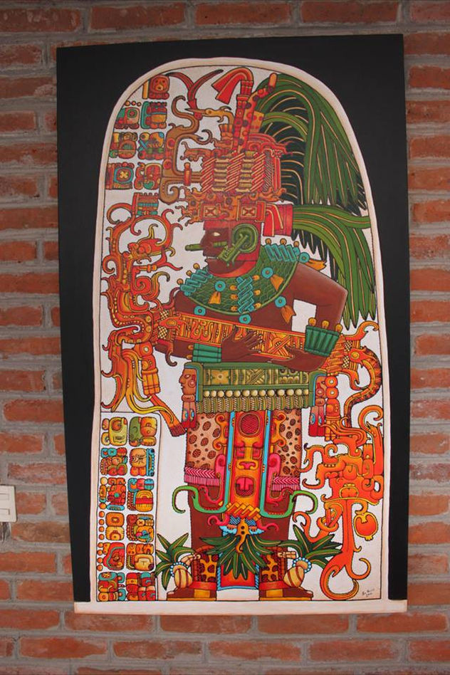 Estela 10, Ruinas de Ceibal, Guatemala