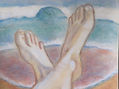 descanso en la playa