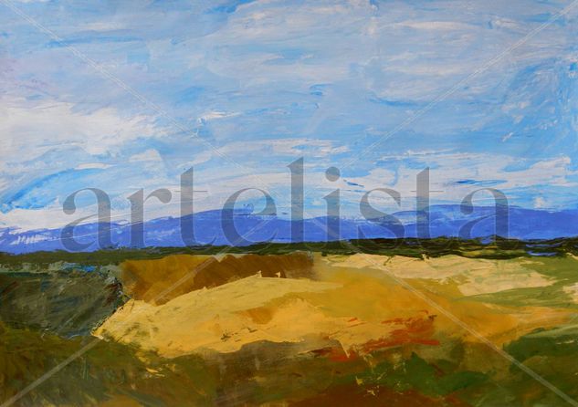 Paisaje 1 Acrylic Paper Landscaping