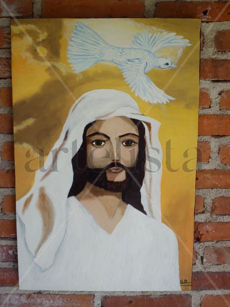 Jesús predicando en...