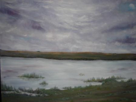 tras la tormenta Oil Canvas Landscaping