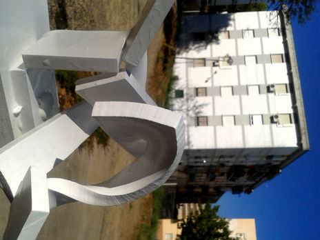 Escultura blanca