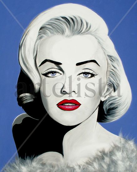 Marilyn Monroe IV Acrílico Lienzo Figura