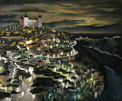 Alcazar al anochecer
