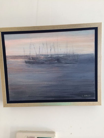 Marinas Acrylic Canvas Marine Painting