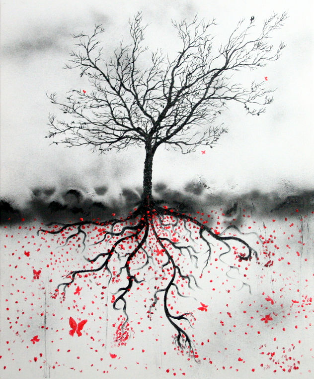 uadro Minimalista Pintado Mano Artista Padilla Óleo Lienzo