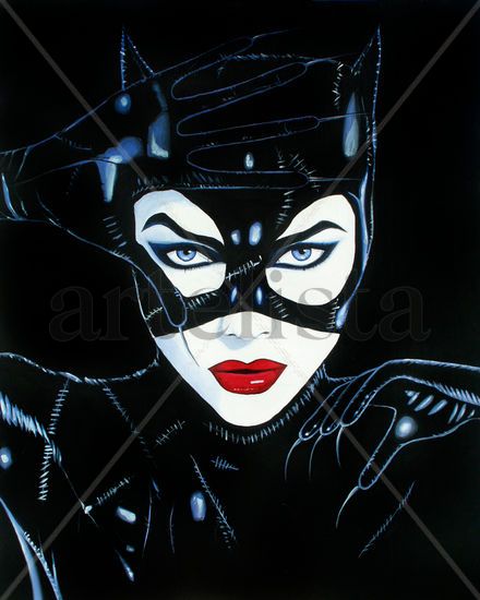 Catwoman Acrílico Lienzo Figura