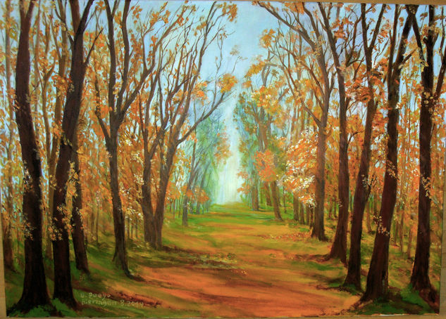 La vereda Acrylic Canvas Landscaping