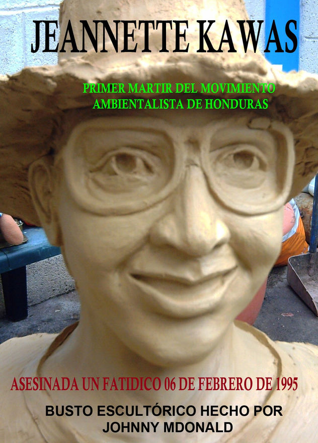 JEANNETTE KAWAS - ESCULTURA HONDUREÑA. johnny mcdonald pintor hondureño contemporaneo