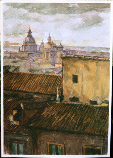 Madrid antiguo Watercolour Card Others