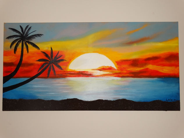 Atardecer en la playa
