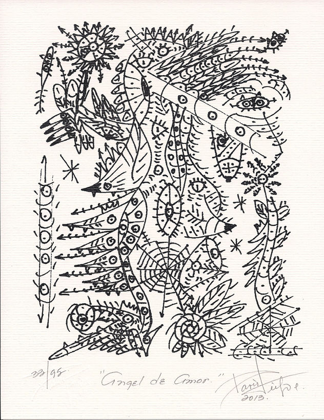 ANGEL DE AMOR (litografia)