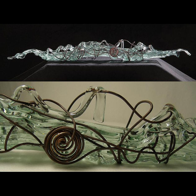 Growth- glass sculpture