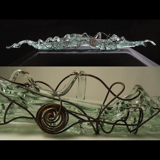 Growth- glass sculpture 