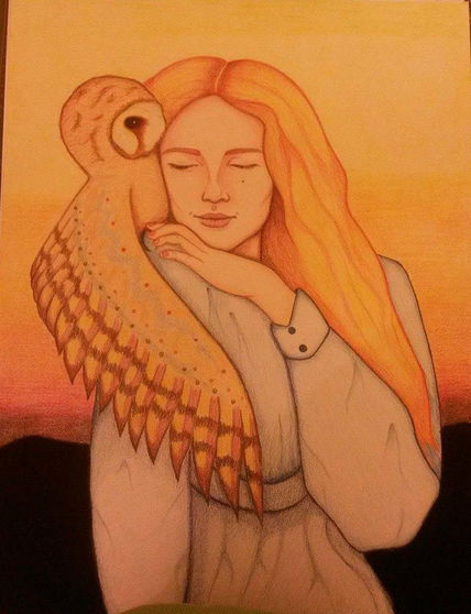 Owl with a feeling