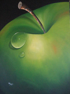 JUICY APPLE Oil Canvas Others