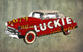 Chevrolet Bel Air 1950 & publicidad de Luckies