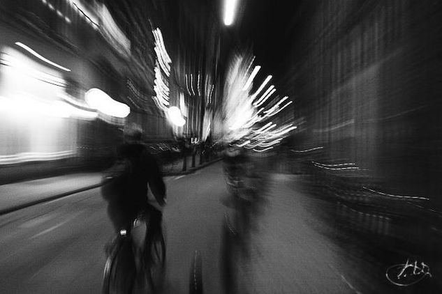 Amsterdam Moments (5) - Impresiones de bicicleta Other Themes Black and White (Digital)