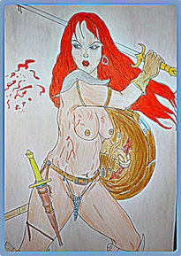 Red sonja al ataque.