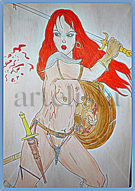 Red sonja al ataque.