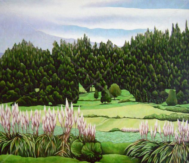 Paisaje Cerca a Latacunga