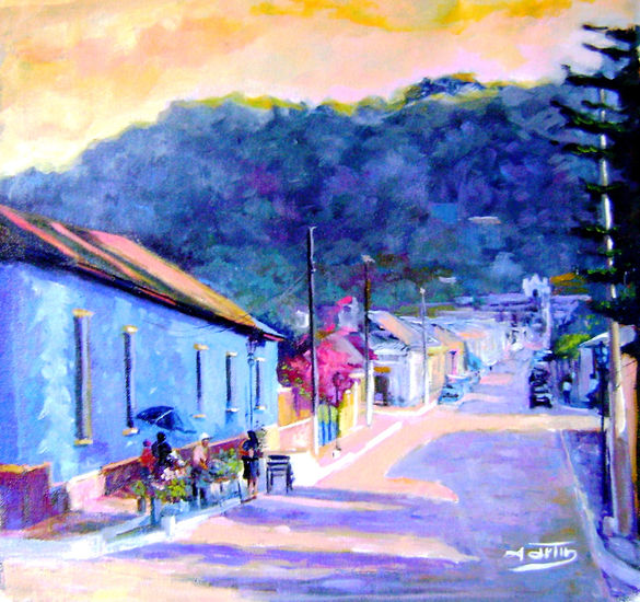 Apaneca Oil Canvas Landscaping