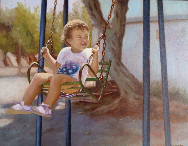 Jamnica, la niña del columpio
