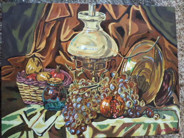 ANTIGUEDADES Oil Canvas Still Life Paintings