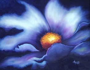 MYSTERIOUS FLOWER Oil Canvas Others