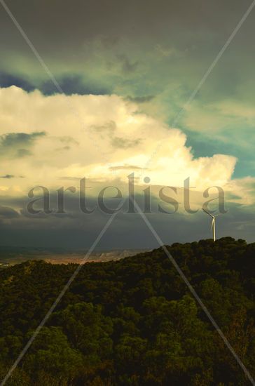 Castillos en el cielo. Naturaleza Color (Digital)