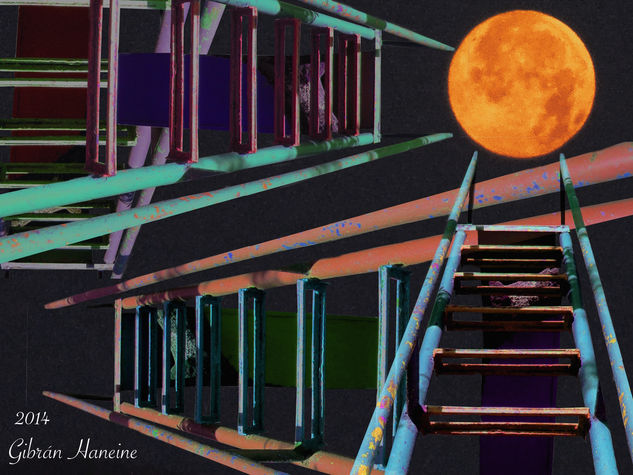 Alcanzando la luna Conceptual/Abstract Alternative techniques