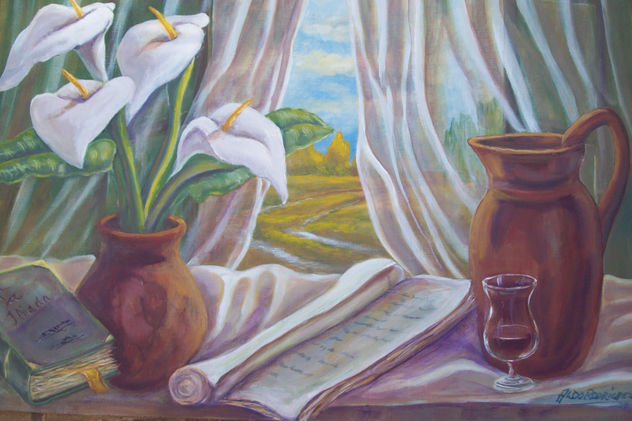 MESA CON CALAS...