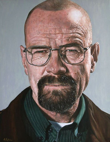 Heisenberg Acrílico Lienzo Retrato