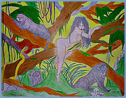 La mujer pantera.